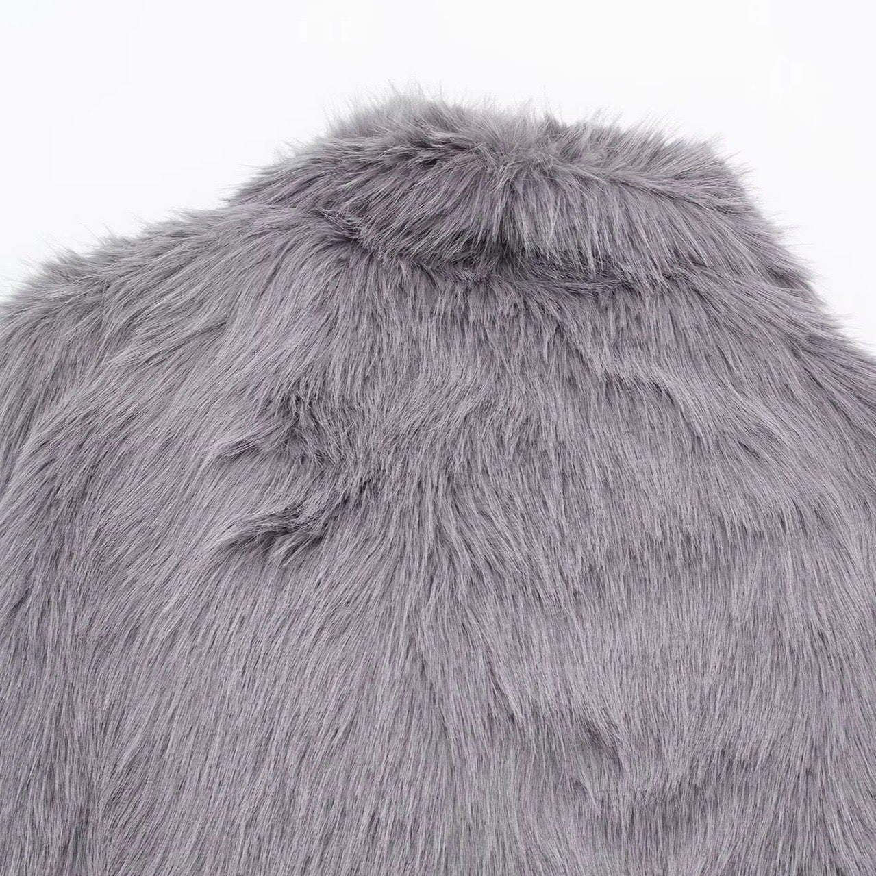 Virale Kunstfell Jacke - Lonissa