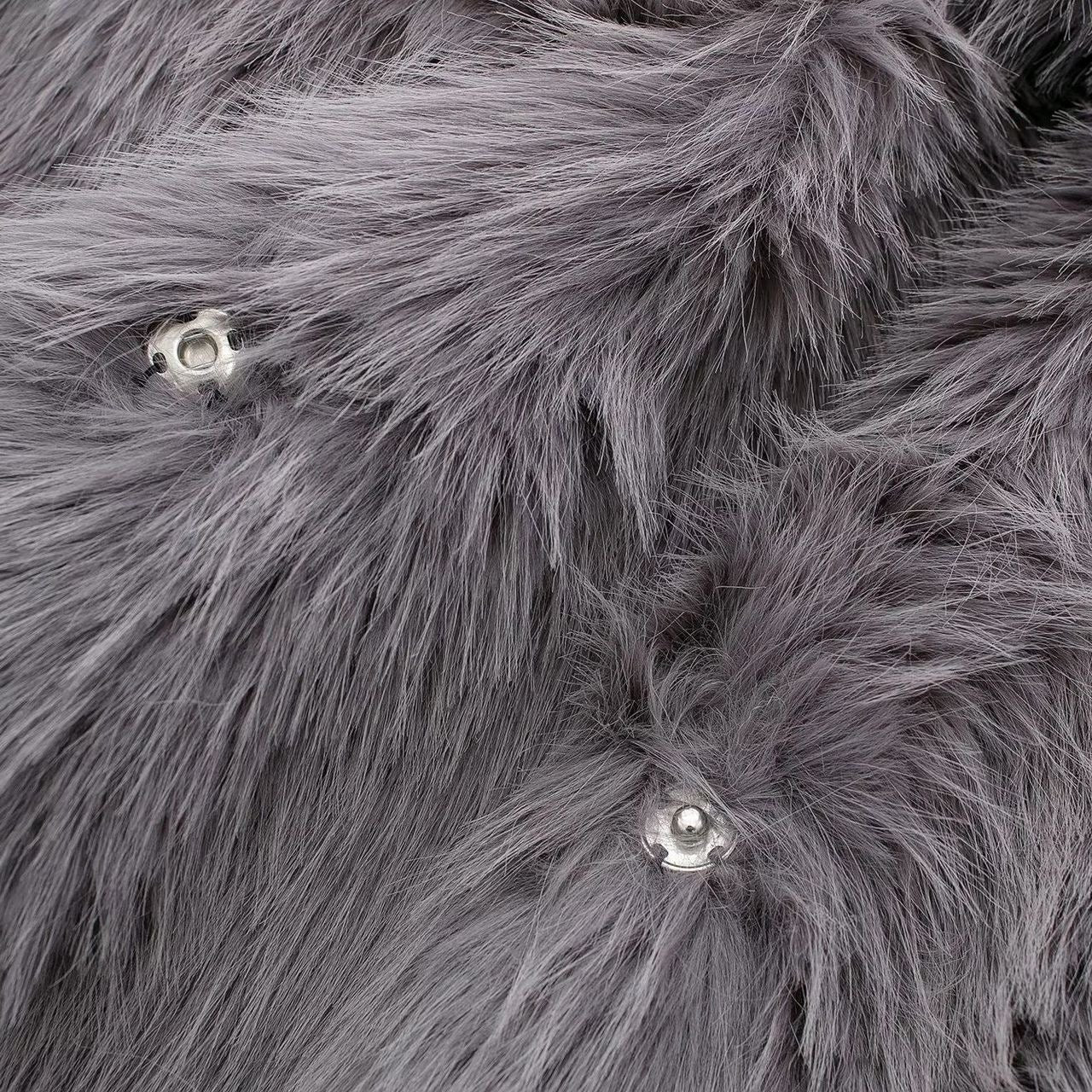 Virale Kunstfell Jacke - Lonissa