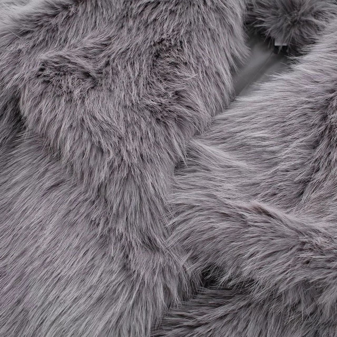 Virale Kunstfell Jacke - Lonissa