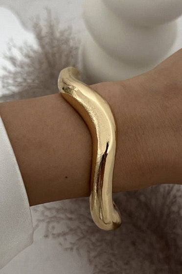 Wellenarmreif offen - Lonissa