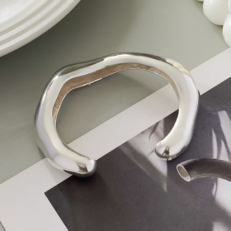 Wellenarmreif offen - Lonissa