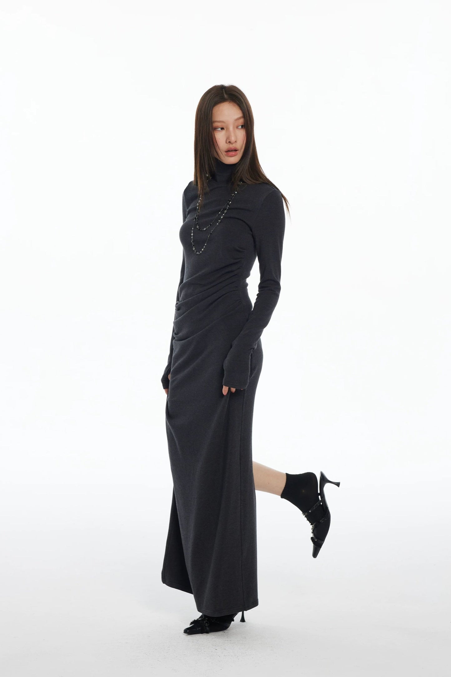 Elegantes Körperbetontes Maxikleid - Lonissa