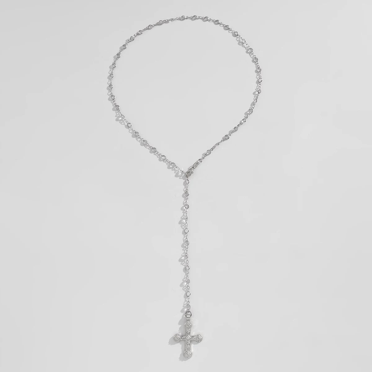 Kreuzkette mit bunten Perlen - Lonissa