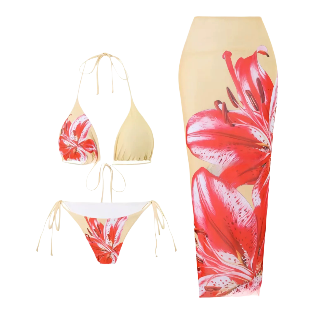 Viral Floral Beach Set