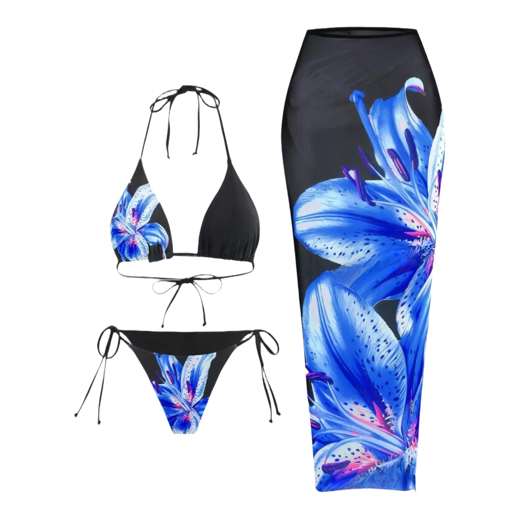 Viral Floral Beach Set