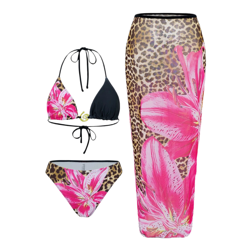 Viral Floral Beach Set
