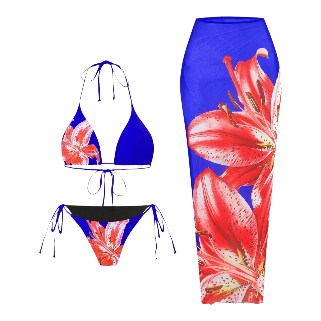 Viral Floral Beach Set