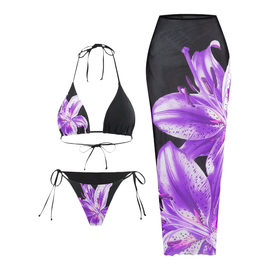 Viral Floral Beach Set