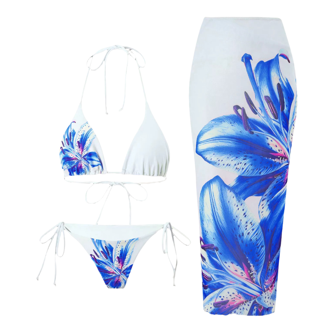 Viral Floral Beach Set