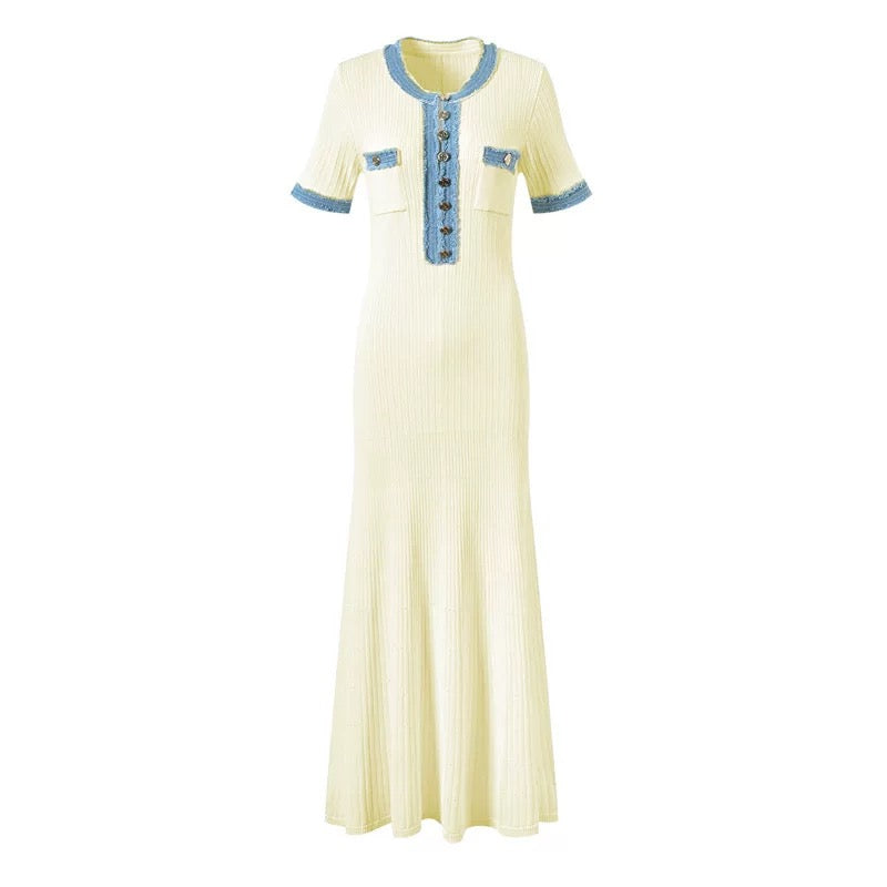 SANDRA - Elegantes Maxikleid