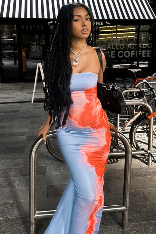 Floral maxi dress